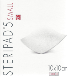 Steripad5 - 10x10cm - 8PLY /12pcs individuele STERILE