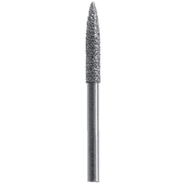 Edenta fissuur frees medium vlam L10 Ø1,2 voor pedicure