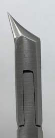 Kopsnijder, 120mm, concaaf met 1 punt, vierkant huis