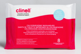 Clinell Chloorhexidine Washandjes/8st