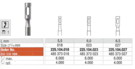 Frees Trepan - Holle Frees L:6,0 Ø:2,3