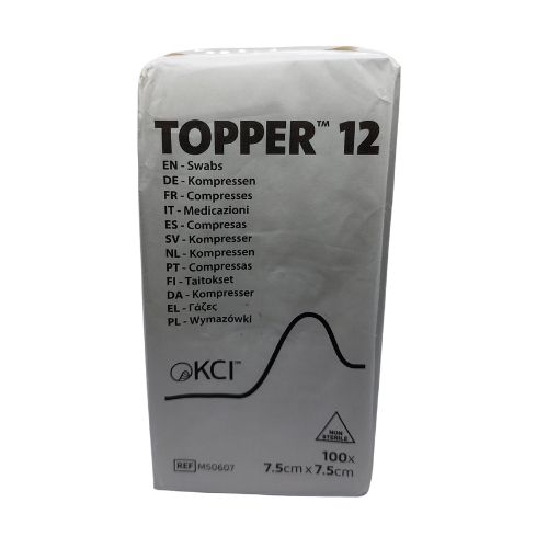 Topper8 - 7,5x7,5cm - 4PLY /100pcs STERILE