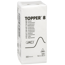 Topper8 - 7,5x7,5cm - 4PLY /100pcs STERILE