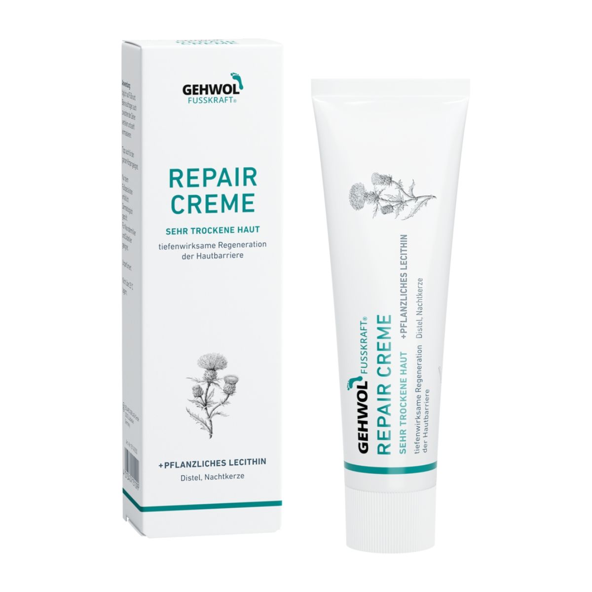 Gehwol Fusskraft Repair Crème – Crème réparatrice peau sèche 75 ml