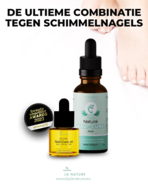 De ultieme combo tegen schimmelnagels Nail-Cure Drops 30ml +Oil 4ml