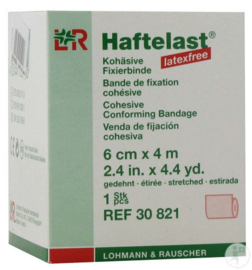 Haftelast Cohesief Fixatiewindel 6cmx4m 1rol