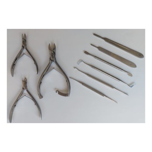 Kit de démarrage pédicure avec étui luxe – Set complet pour débutants