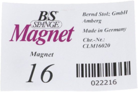 B/S Spange Magnetic Nr 16 /10st