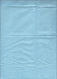 Dental doekjes 3-lagen PP+ Blauw /10x50st - 500st