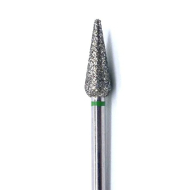 Fraise diamant Edenta grosse pointue L12 Ø4,5 peau dure et ongle
