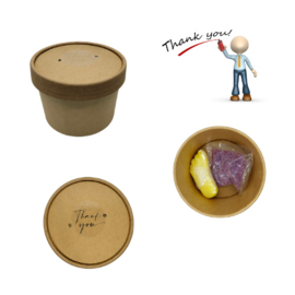 Boîte cadeau avec savon pied jaune & sel de bain – parfait pour votre salon