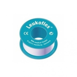 Leukoflex Hechtpleister (=Waterdicht) 2,5cmx5m/op rol