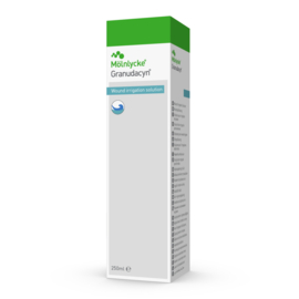 Granudacyn wondirrigatieoplossing 250 ml voor professionele wondzorg