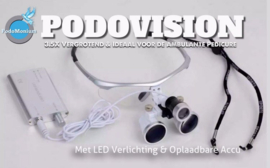 Podovision Bril met Led Verlichting