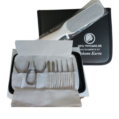 Kit de démarrage pédicure avec étui luxe – Set complet pour débutants