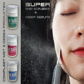 Super Skinscrubber met 5 Functie’s en Oplaadbaar