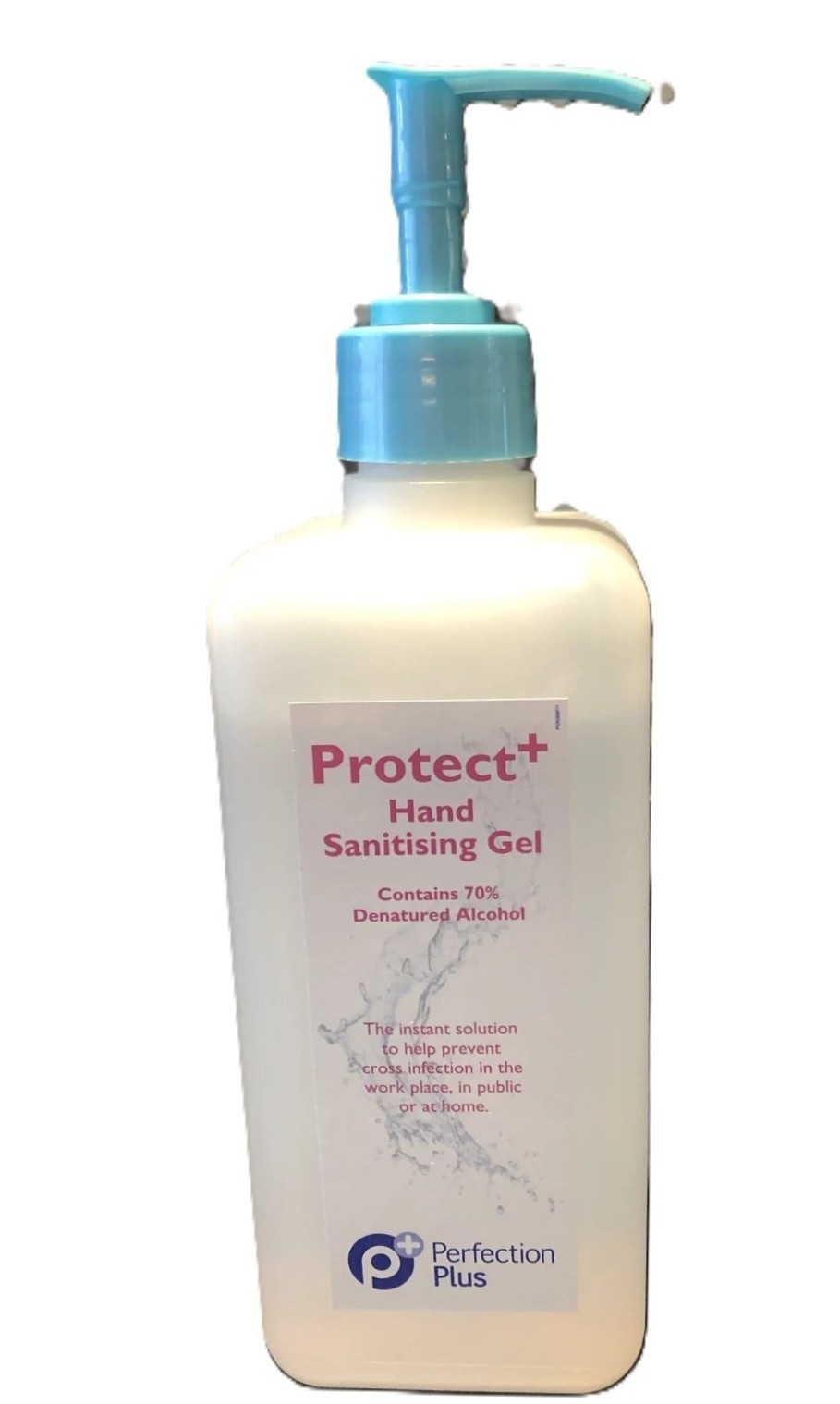 Protect+ Handgel 70% Alcohol – 500ml | Antibacterieel & Niet-plakkerig
