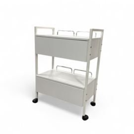 P Clinic trolley Paris met 2 laden voor salonapparatuur en producten
