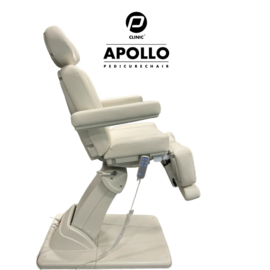 Pedicure Behandelstoel Apollo Draaibaar Pearl Wit