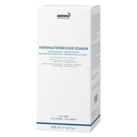 Gehwol Professional  Eeltverzachter Schuim 500ml- callus softener met dispenser – 25% Ureum