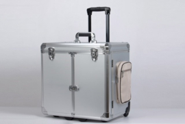 Valise pédicure Amburex argent – Pratique & mobile