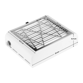 Momo J23 nagelstofafzuiger 40 W met cassettefilter voor manicure