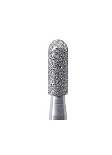 Fraise cylindre étroite Edenta 4 mm grain moyen, 9 mm manucure/pédicure