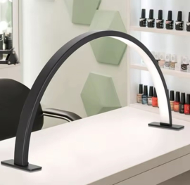 LED-booglamp manicure zwart 75 cm – dimbaar werklicht van 40 W