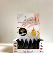 Nail-Cure oil 4ml DISPLAY 24 stuks met 24 zakjes en kaartjes