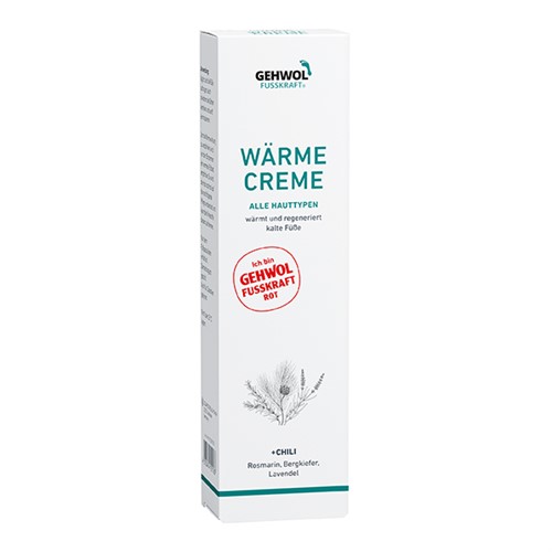 Gehwol Fusskraft Crème Chauffante – 125 ml pour pieds froids et secs
