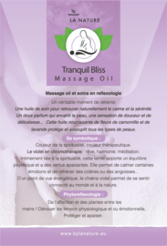 Huile de Massage Tranquil Bliss 200ml – Lavande & Camomille