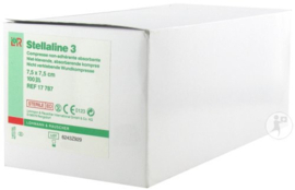 Stellaline 3 Compresse Stérile 7,5x7,5cm/100pcs