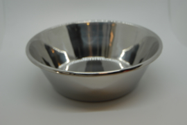 Kom (INOX) 15 x 6cm - inhoud 600ml /st