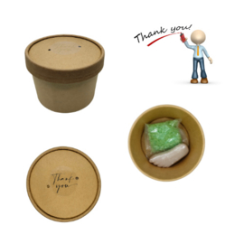 Boîte cadeau avec savon pied (blanc/rose)  & sel de bain – parfait pour votre salon