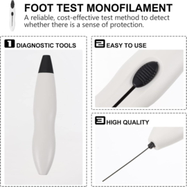 Stylo monofilament, Test tactile, capteur de sensibilité, modèle extensible