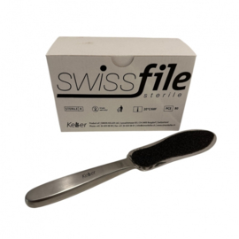 Porte-rappe Swiss File inox – pour abrasifs stériles (1 pc)