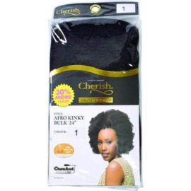 Cherish Afro Kinky Bulk 24”