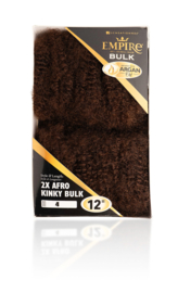 Sensationnel Empire Bulk - Human Hair Afro Kinky Bulk 12" Inch