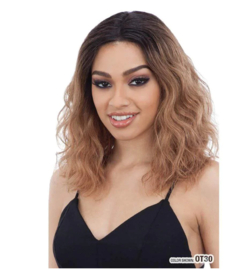 Shake N' Go Naked Brazilian Natural 100% Human Hair Lace Front Wig - RHIA