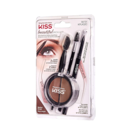 Kiss Beautiful Brow Kit Medium Brown 56731