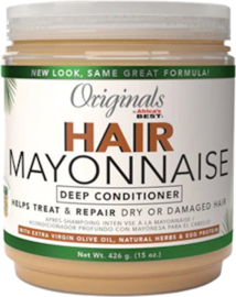 Africas Best Organics Olive Oil Hair Mayonnaise Weak Hair Treatment 425 gr