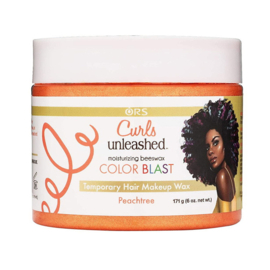 Curls Unleashed Color Blast Temporary Hair Makeup Wax Peachtree 6 oz