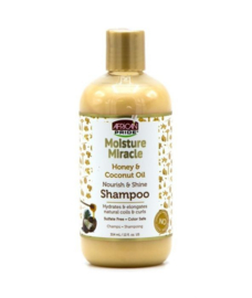 African Pride Moisture Miracle Honey & Coconut Oil Nourish & Shine Shampoo 473ml