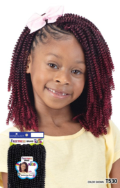 FreeTress Synthetic Kids Braids - 3X Bohemian Curl 8"