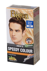 Bigen Men's Speedy #104 Natural Brown
