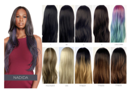 Sleek Superior Soft Synthetic 4" Deep Lace Part Wig - NADIDA