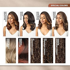 Sensationnel Bare Human Hair Blend Mix Lace Wig - Unit 5