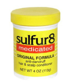 Sulfur 8 Anti-Dandruff Hair and Scalp Conditioner Hairdress 113 g