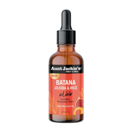 Aunt Jackie's Curls & Coils Batana, Jojoba & Rice Elixir Hair and Scalp Oil 59ml