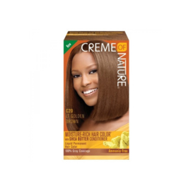 Creme Of Nature Moisture Rich Hair Color Kit C20 Light Golden Brown